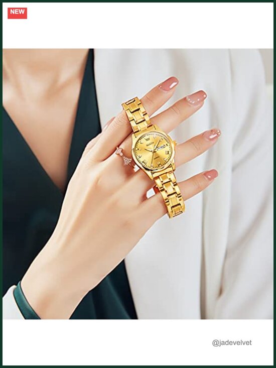 Stainless Steel Waterproof Fashion Quartz Analog Women\'s Watch 29mm main image 4